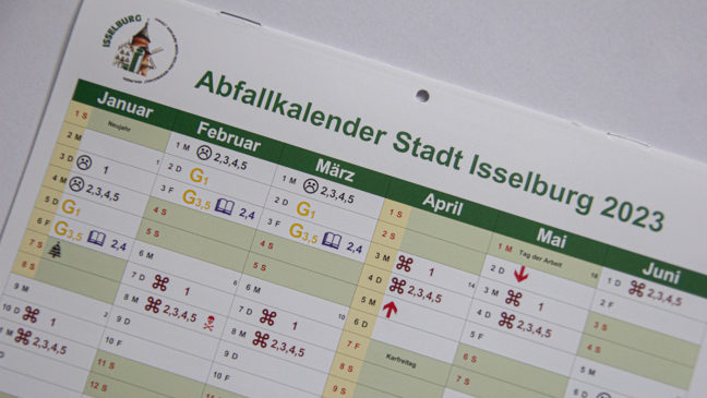 Neuer Abfallkalender mit wichtigen Änderungen – Isselburg-Live