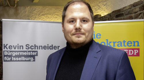 Kevin Schneider will Bürgermeister werden